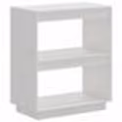 vidaXL Bibliothèque Blanc 60x35x71 cm Bois de pin massif