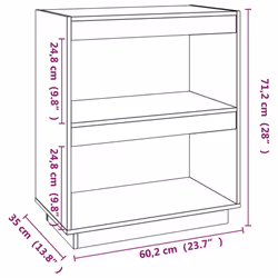 VidaXL 810863 bibliothèque de salon - Vue supplémentaire 8