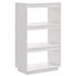 vidaXL Bibliothèque/Séparateur de pièce Blanc 60x35x103 cm Pin massif