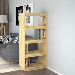 vidaXL Bibliothèque/Séparateur de pièce 60x35x135 cm pin massif