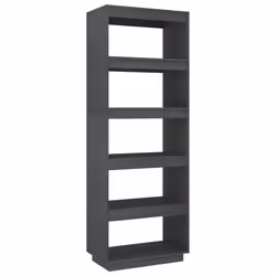 VidaXL 810876, Gris, Bois, Bois, Bois de pin, 600 mm, 350 mm