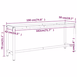 VidaXL 151453 pièce de table - Vue supplémentaire 8