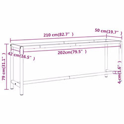 VidaXL 151454 pièce de table - Vue supplémentaire 8