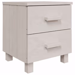 VidaXL 340405, Blanc, Panneaux MDF, Bois de pin, HAMAR, 400 mm, 350 mm, 445 mm