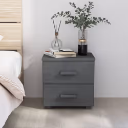 Cette table de chevet en bois constitue un excellent complément décoratif et pratique à votre décoration. Cette table de chev ...