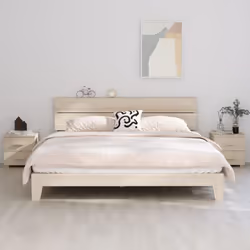 VidaXL 340408, Marron, Panneaux MDF, Bois de pin, HAMAR, 400 mm, 350 mm, 445 mm