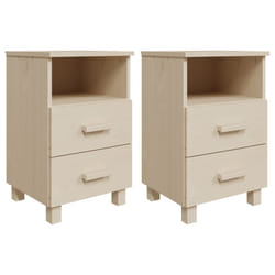 VidaXL 340416 Table de nuit et table de chevet Marron