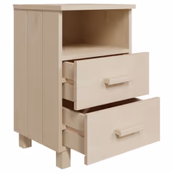VidaXL 340416 Table de nuit et table de chevet Marron - Vue supplémentaire 6
