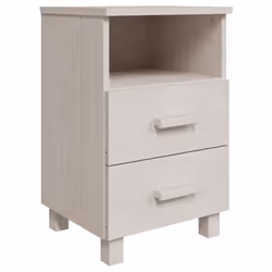 VidaXL 340417 Table de nuit et table de chevet Blanc