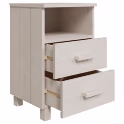 VidaXL 340417 Table de nuit et table de chevet Blanc - Vue supplémentaire 6