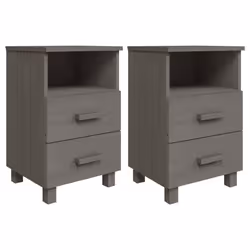 VidaXL 340419, Panneaux MDF, Bois de pin, HAMAR, 400 mm, 350 mm, 620 mm, 2 pièce(s)