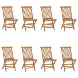VidaXL 3096592 chaise d'extérieur Terrace Teck