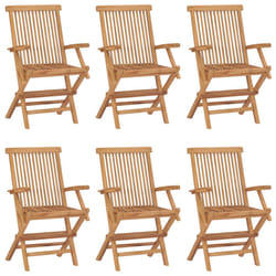 VidaXL 3096594 chaise d'extérieur Terrace Teck