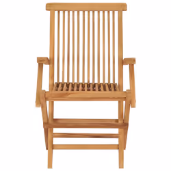 VidaXL 3096594 chaise d'extérieur Terrace Teck
