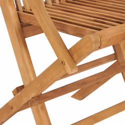 VidaXL 3096595 chaise d'extérieur Terrace Teck - Vue supplémentaire 8