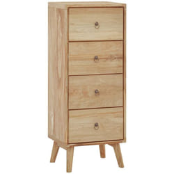 Vidaxl - Commode 40x30x100 cm Bois massif de teck