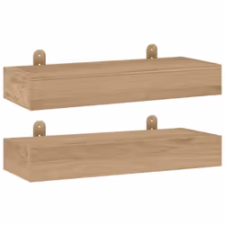 Maximisez votre espace intérieur et donnez du style à votre mur avec ces étagères murales en bois ! Bois de teck massif : le  ...