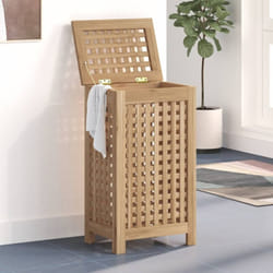 Vidaxl - Bac à linge 35x25x60 cm bois de teck massif