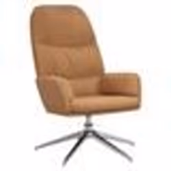 vidaXL Chaise de relaxation Taupe Similicuir daim - TU