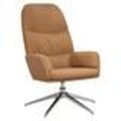 vidaXL Chaise de relaxation Taupe Similicuir daim - TU