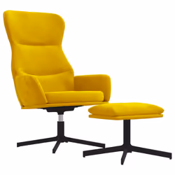 VidaXL 341115, Velours, Jaune, mousse, 110 kg, 700 mm, 770 mm