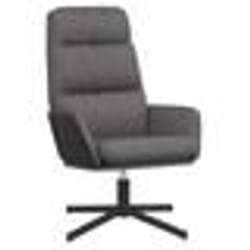 vidaXL Chaise de relaxation Gris clair Tissu - TU