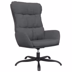 VidaXL 341177, Tissu, Gris, mousse, 110 kg, 700 mm, 770 mm
