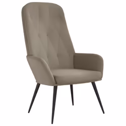 VidaXL 341194, Velours, Gris, mousse, 110 kg, 700 mm, 770 mm