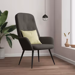 Cette chaise de relaxation présente un équilibre parfait entre style et fonctionnalité. Elle offre un endroit confortable pou ...