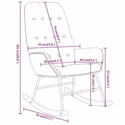 VidaXL 341253 Fauteuil à bascule et planche pour enfant - Vue supplémentaire 8