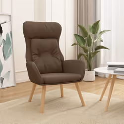 Découvrez un confort d'assise optimal avec cette chaise de relaxation ! Cette chaise de relaxation bien rembourrée est recouv ...