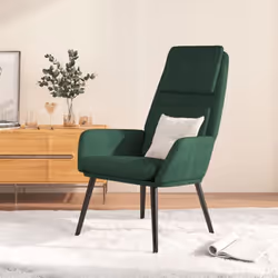 Découvrez un confort d'assise optimal avec cette chaise de relaxation ! Cette chaise de relaxation bien rembourrée est recouv ...