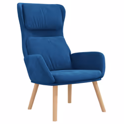 VidaXL 341361, Velours, Bleu, mousse, 110 kg, 700 mm, 770 mm