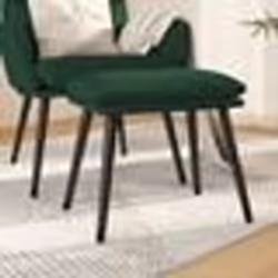 vidaXL Repose-pied Vert foncé 45x29,5x35 cm Tissu
