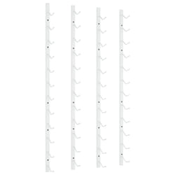 VidaXL 340881 porte-bouteilles Fer Blanc
