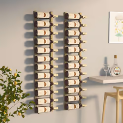Ce casier à bouteilles est pratique et constitue un choix parfait pour organiser et conserver vos vins préférés ! Grand espac ...