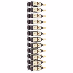 VidaXL 340883 porte-bouteilles Fer Blanc