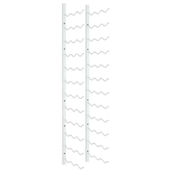 VidaXL 340887 porte-bouteilles Fer Blanc