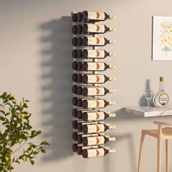 VidaXL 340887 porte-bouteilles Fer Blanc