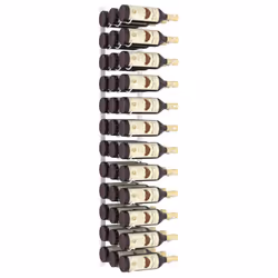VidaXL 340887 porte-bouteilles Fer Blanc