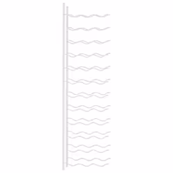 VidaXL 340887 porte-bouteilles Fer Blanc - Vue supplémentaire 5