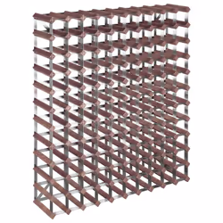 VidaXL 340895, Acier, Bois, Marron