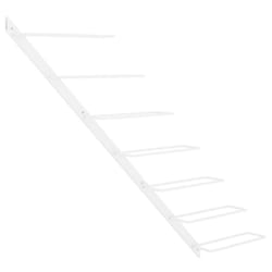 VidaXL 340896 porte-bouteilles Métal Blanc
