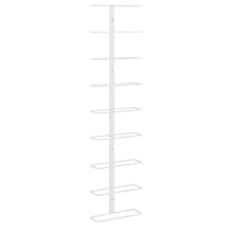 VidaXL 340900 porte-bouteilles Fer Blanc