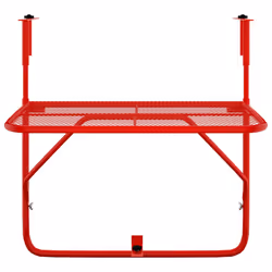 VidaXL 340919 table de jardin Rouge - Vue supplémentaire 3