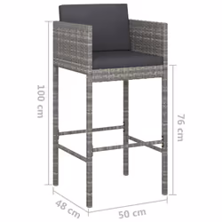 VidaXL 3094779 ensemble de meubles de jardin - Vue supplémentaire 8