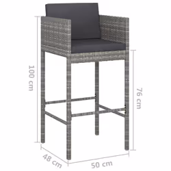 VidaXL 3094785 ensemble de meubles de jardin - Vue supplémentaire 8