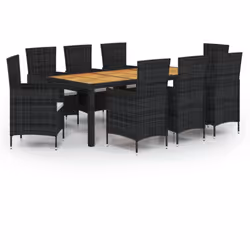 Avec un design élégant et un cadre en acier durable, cet ensemble de meubles de salle à manger est un choix parfait pour votr ...
