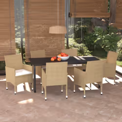 Cet ensemble de salle à manger de jardin est une combinaison parfaite de style et de fonctionnalité et est destiné à être le  ...