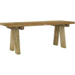Banc de jardin 110 cm bois de pin massif imprégné Vidaxl